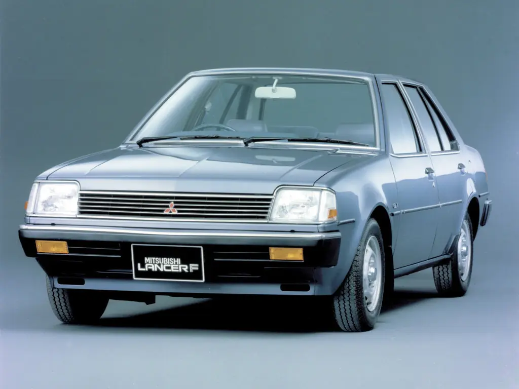 Mitsubishi Lancer (A155A, A156A) 4 поколение, седан (02.1982 - 10.1983)